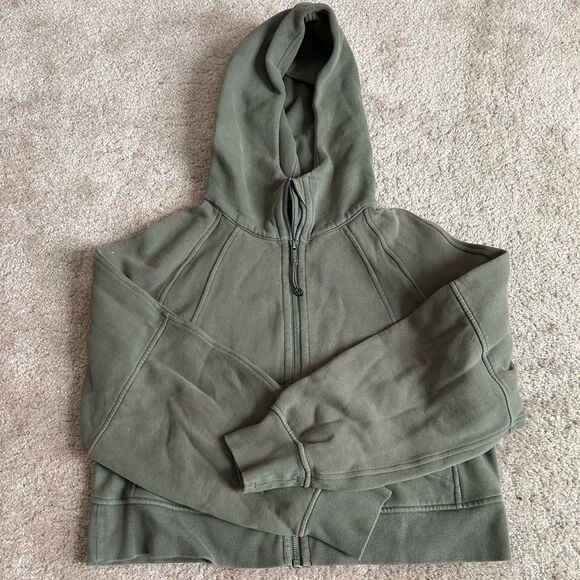 Lululemon Scuba Oversized Full Zip Hoodie Carob Brown - Picture 4 of 11